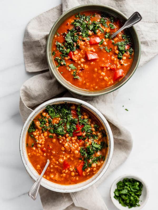 vegan stuffed pepper soup