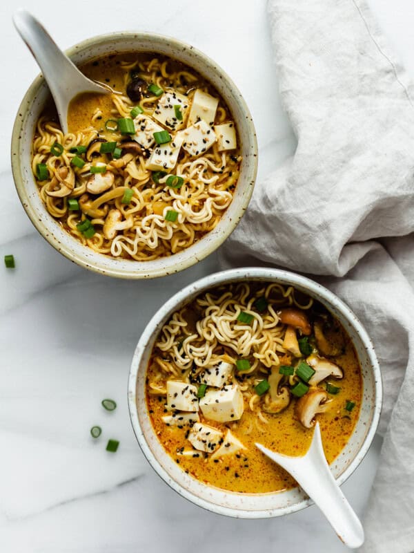 Spicy Thai vegan ramen 1