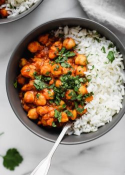 restaurant style chana masala