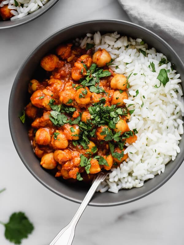 restaurant style chana masala