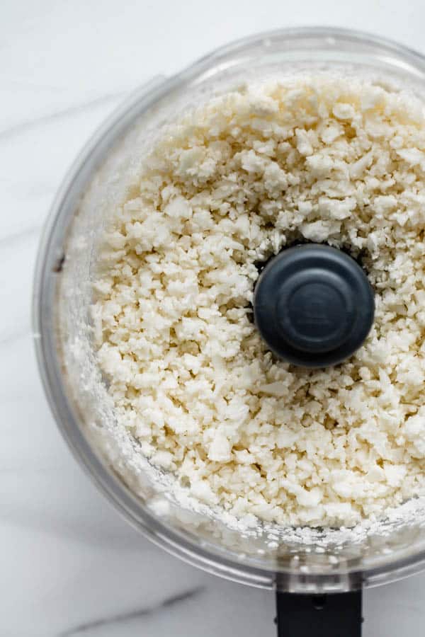 Cauliflower rice burrito bowl [vegan, gluten-free & grain-free]