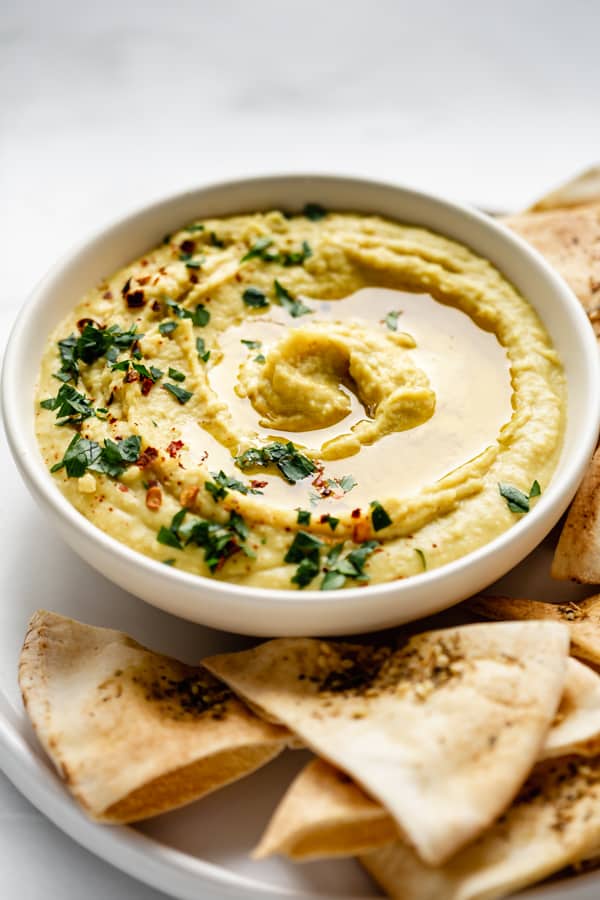 Curried white bean dip