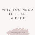 why you need to start a blog