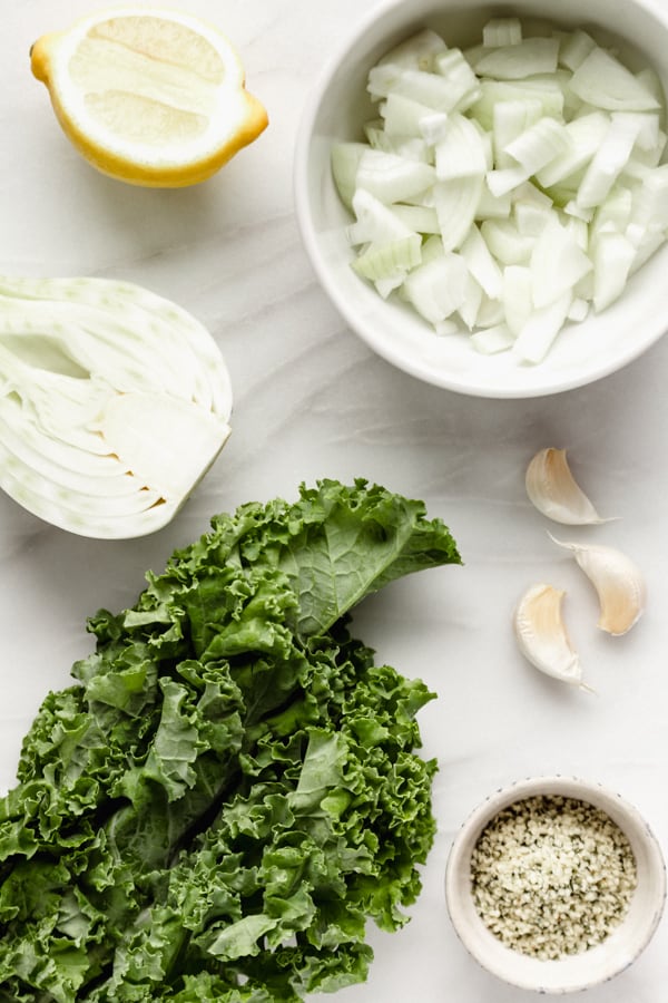 ingredients for detox soup