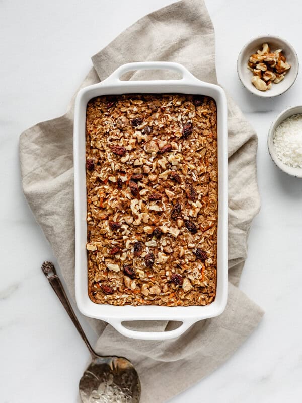 carrot cake baked oatmeal recipe