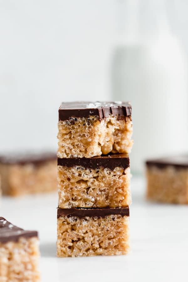 healthy chocolate scotcheroos