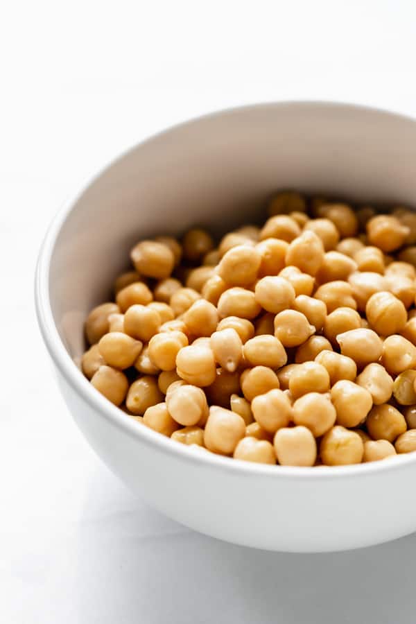 chickpeas in a bowl