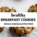 breakfast cookies on a cooling rack