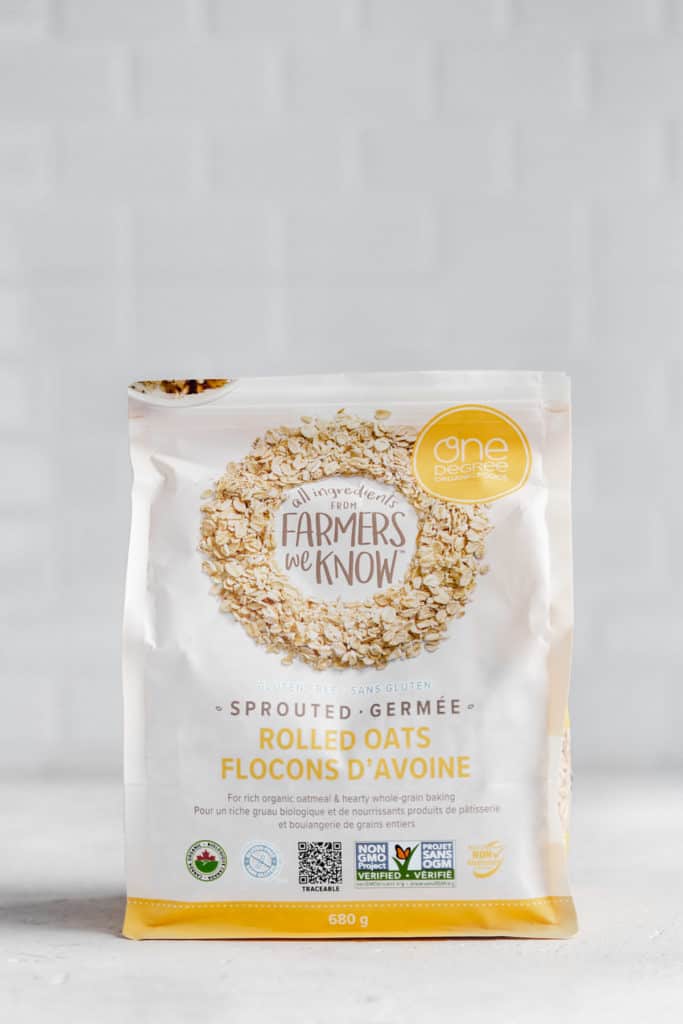 a bag of one degree organics rolled oats
