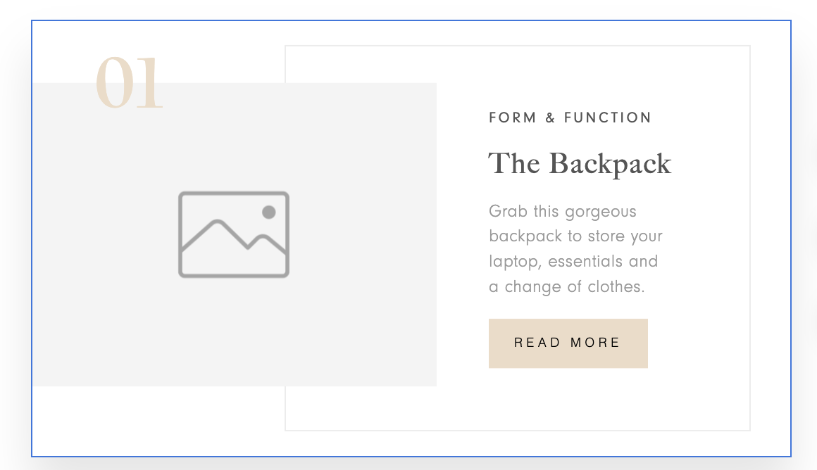 email template with a click button