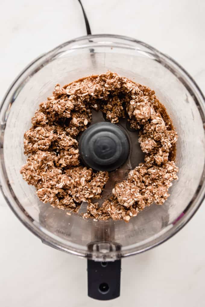 crisp topping in a food processor