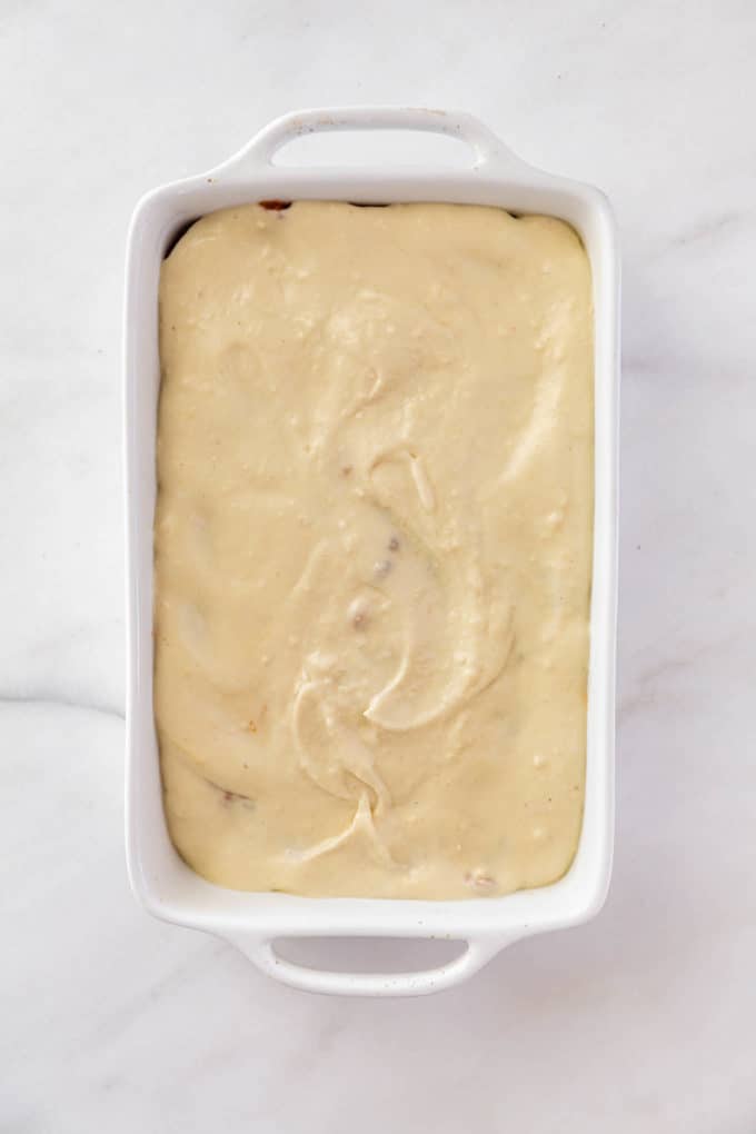 unbaked vegan moussaka
