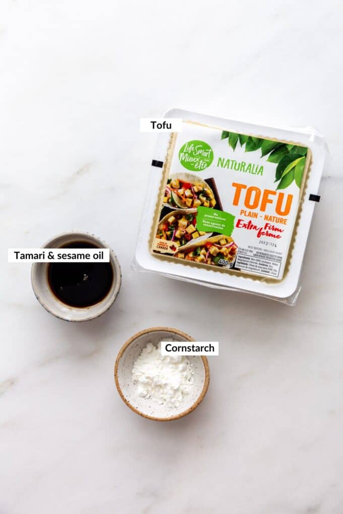 air fryer tofu ingredients