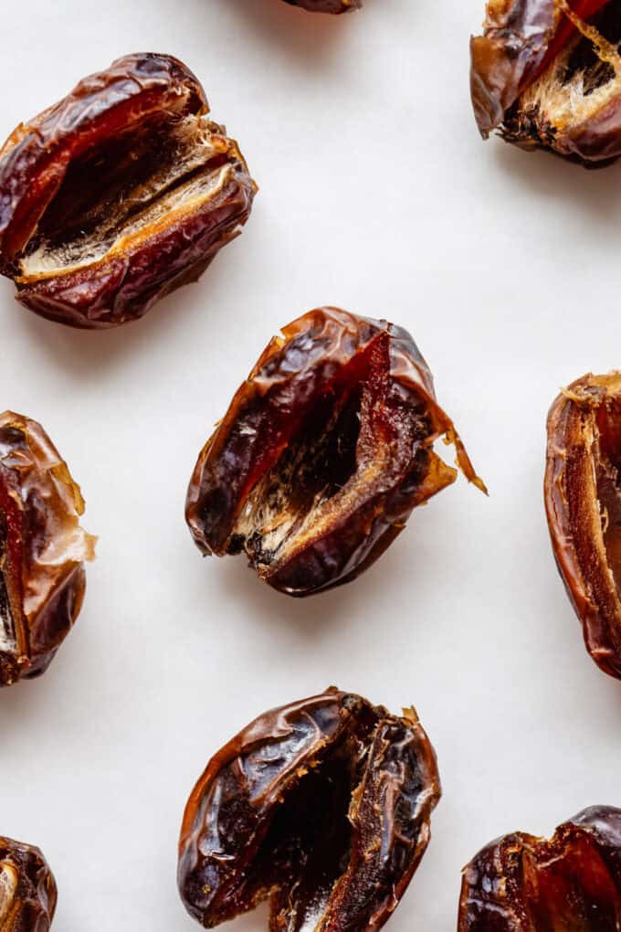 medjool dates with the pits removed